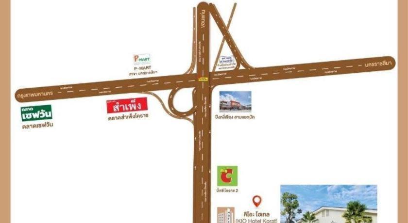 Kio Hotel Korat Nakhonratchasima Exterior photo